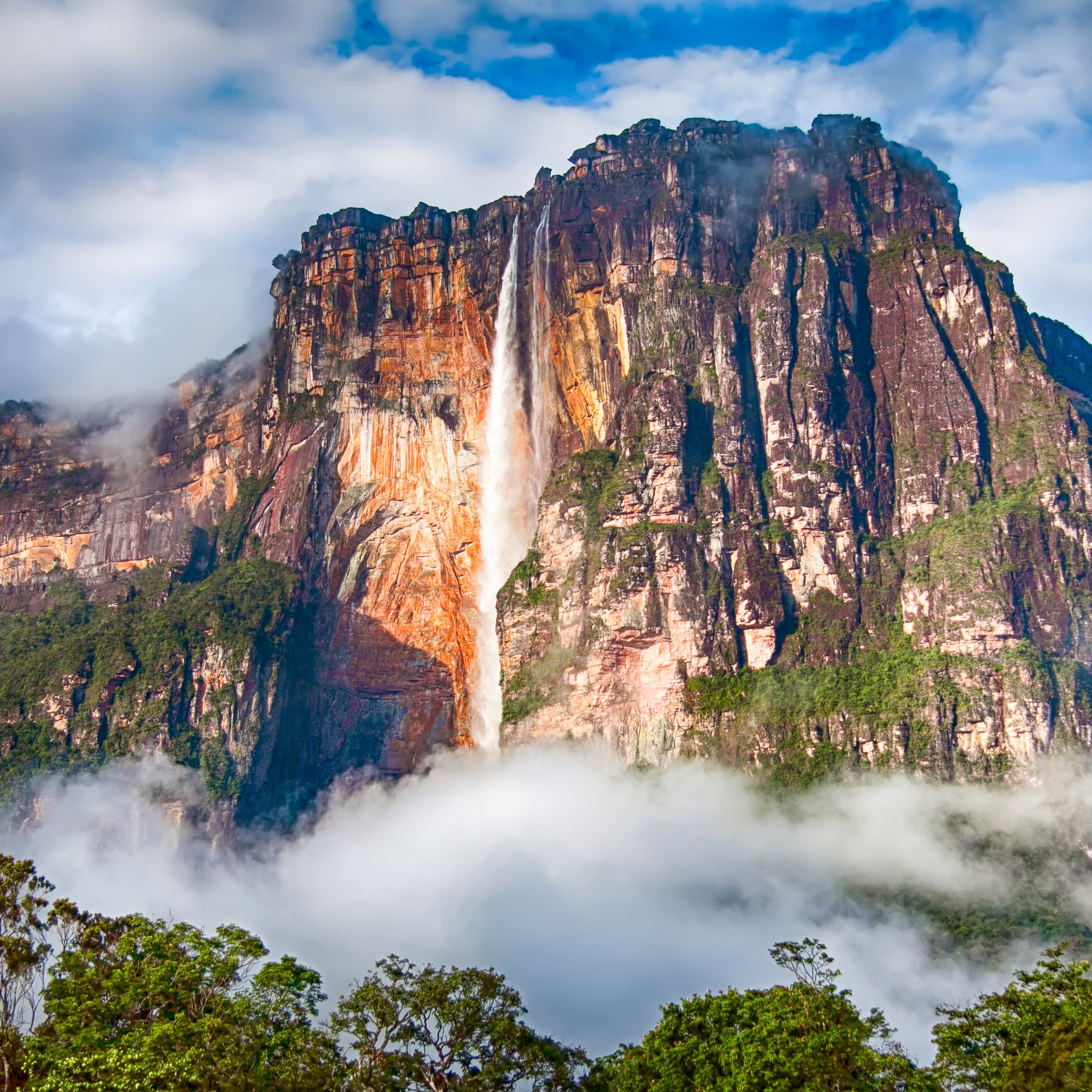 Angel Falls Salto Angel Canaima Venezuela Requested Microsoft Flight Simulator